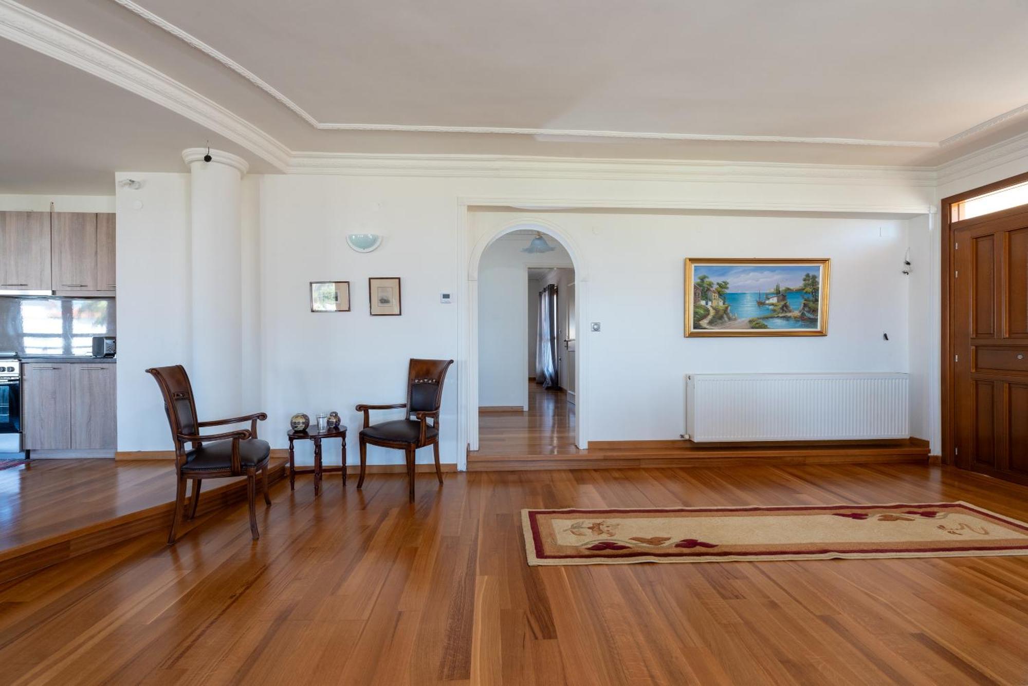 شقة Christina'S Twin Palm Trees House أغريا المظهر الخارجي الصورة