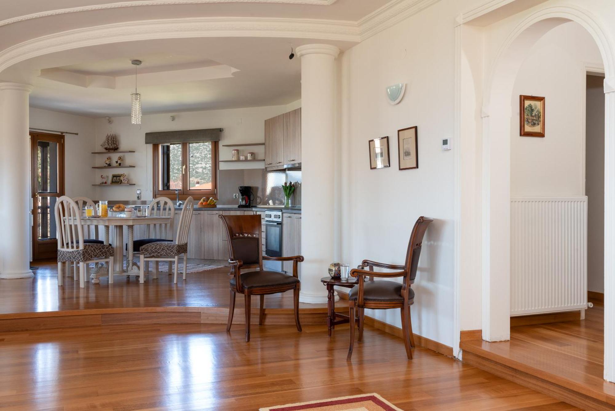 شقة Christina'S Twin Palm Trees House أغريا المظهر الخارجي الصورة
