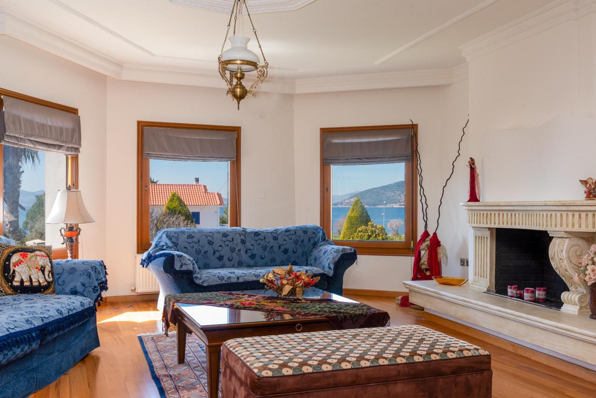 شقة Christina'S Twin Palm Trees House أغريا المظهر الخارجي الصورة