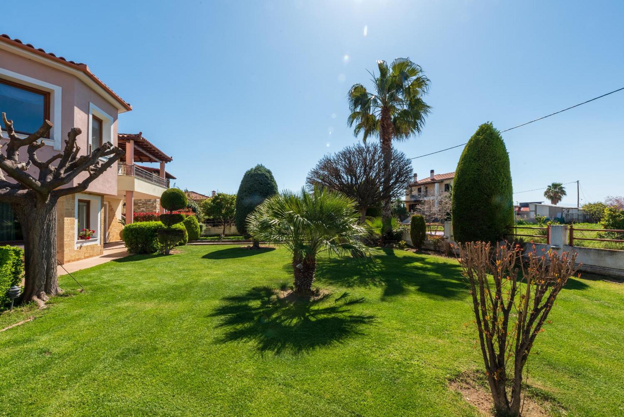 شقة Christina'S Twin Palm Trees House أغريا المظهر الخارجي الصورة